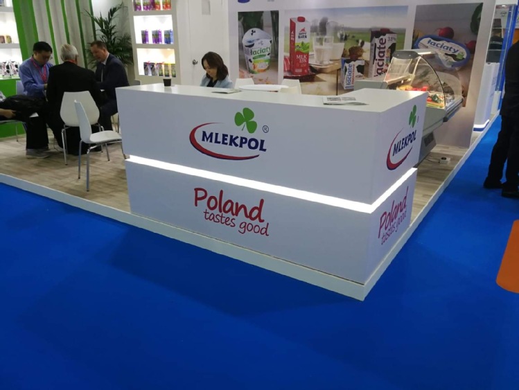 Mlekpol na Gulfood 2020, największej imprezie branży spożywczej na bliskim  i środkowym wschodzie..